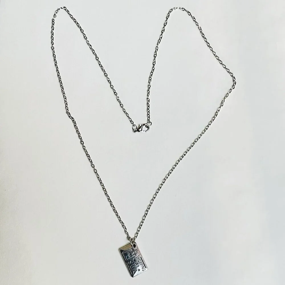Effy Shopping At Sea Pendant Silver Tone Gift Present Memorabilia Travel